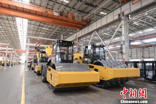 三一重工的產(chǎn)品。 楊華峰 攝